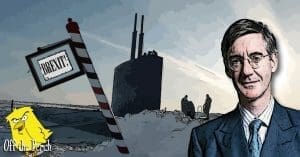 Jacob Rees Mogg at the Brexit north pole
