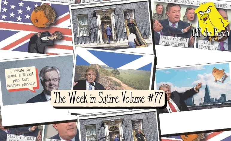 Images from the week's satirical stories