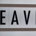 Leave sign