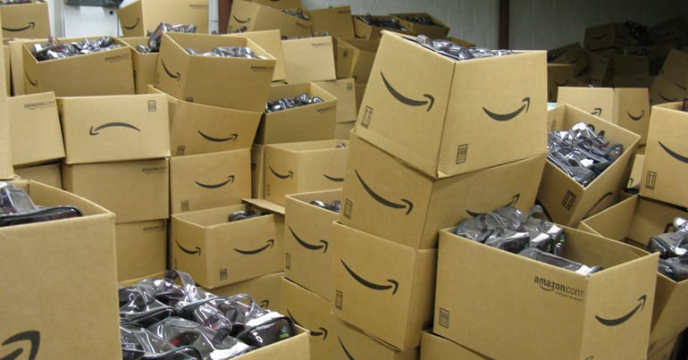 Amazon boxes