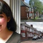 Amelia Womack and a scene from South Tyneside