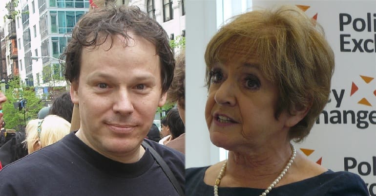 David Graeber and Margaret Hodge