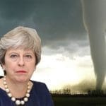 A tornado and Theresa May
