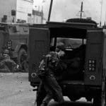 Image of armed forces in Northern Ireland from the Troubles