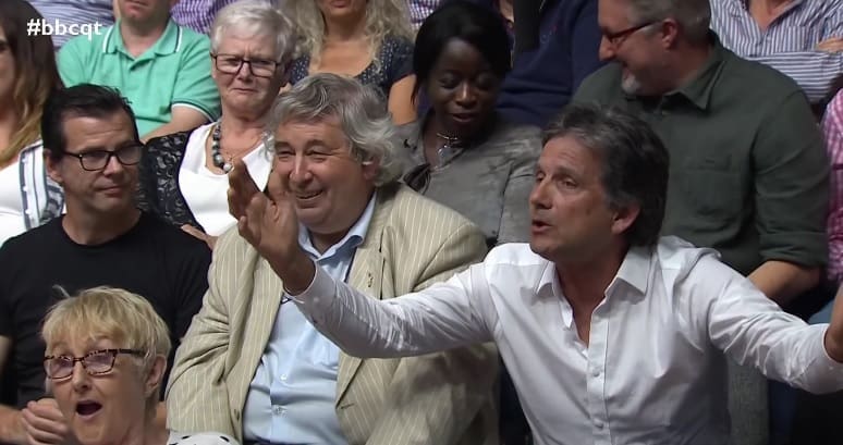 audience members on Question Time