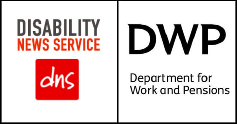 The DNS and DWP logos