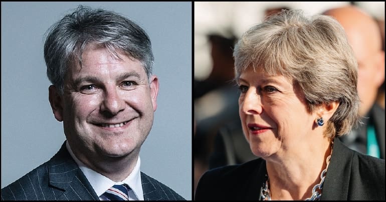 Philip Davies and Theresa May