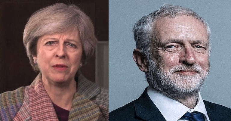 May and Corbyn