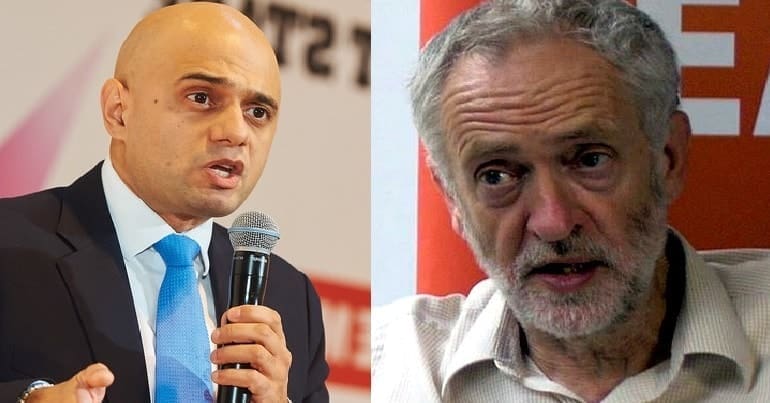 Javid and Corbyn