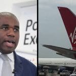 David Lammy and Virgin Atlantic