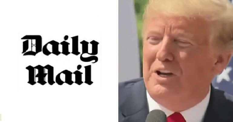 Mail logo and Trump