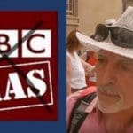 BBC bias logo and Glyn Secker