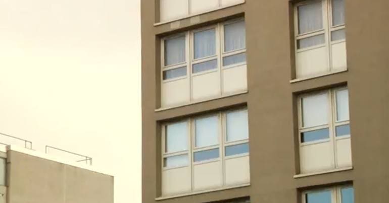 High rise block of flats
