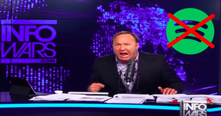 Screenshot from 'The Alex Jones Channel'