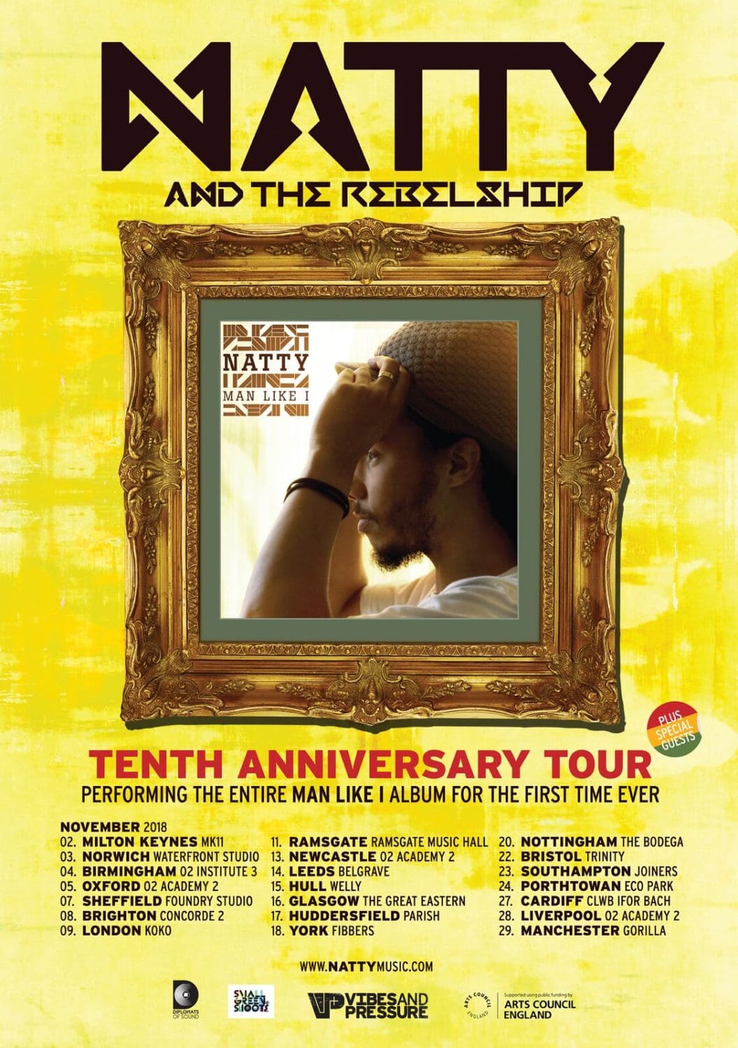 Natty tour details