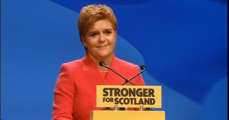 Nicola Sturgeon at SNP Party Confrence