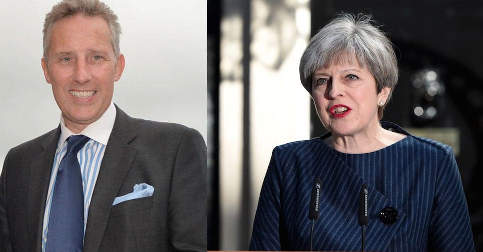 Ian Paisley Jnr & Theresa May