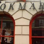 The outside of Bookmarks bookshop