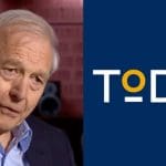 John Humphrys and Radio 4 Today programme logo