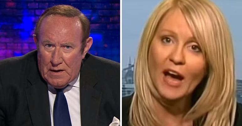 Andrew Neil and Esther McVey