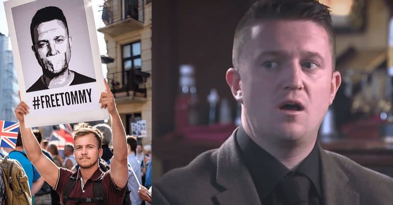 Robinson supporter and Robinson