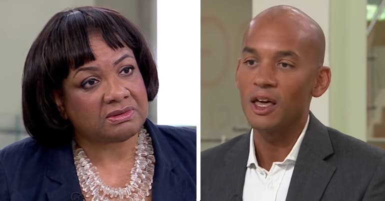 Diane Abbott and Chuka Umunna