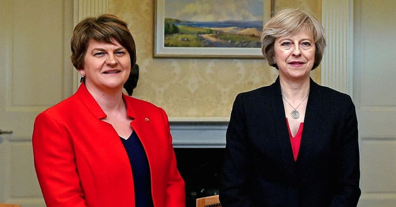 Arlene Foster & Theresa May