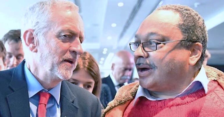 Jeremy Corbyn and Marc Wadsworth