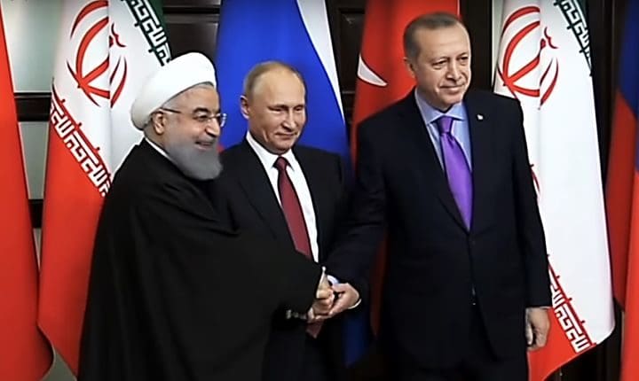 Rouhani, Putin, Erdogan
