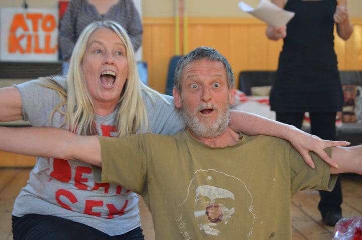 A Very Queer Nazi Faust performers Vince Laws and Jan McLachlan