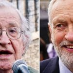 Jeremy Corbyn and Noam Chomsky