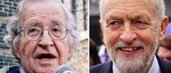 Jeremy Corbyn and Noam Chomsky