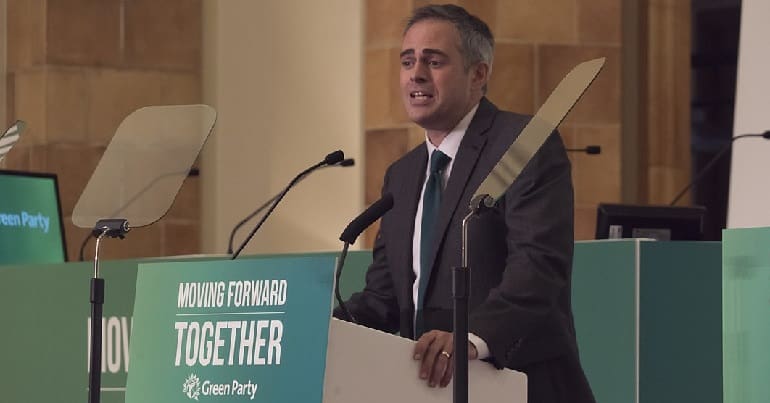 Green Party Co-Leader Jonathan Bartley