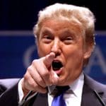 Trump pointing