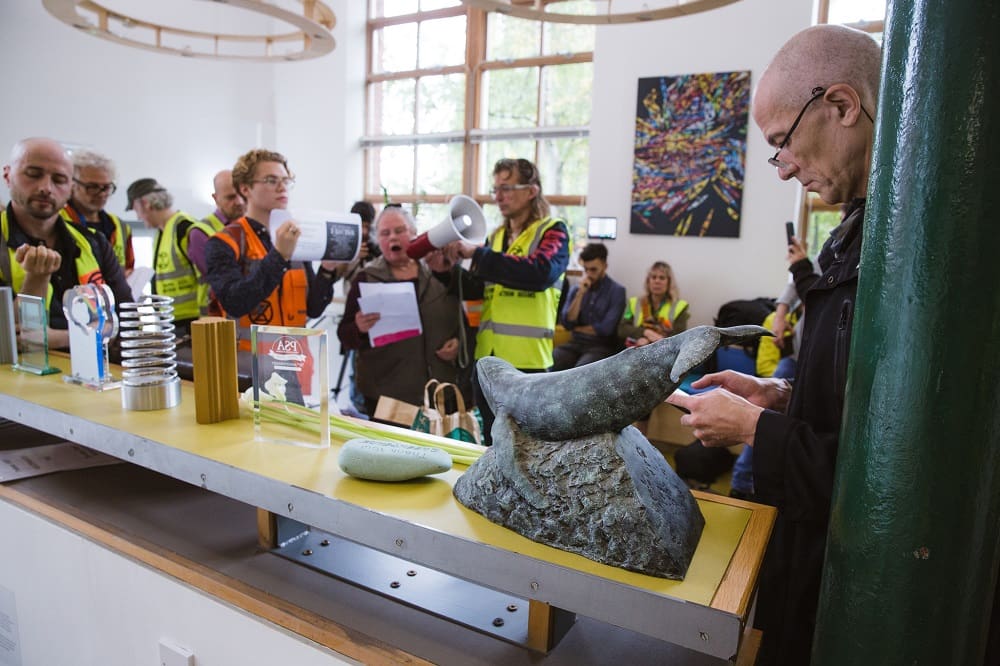 Greenpeace's office was taken over