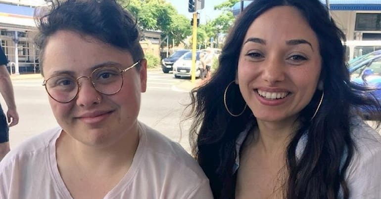 Justine Sachs and Nadia Abu-Shanab