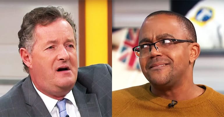 Piers Morgan and Professor Kehinde Andrews