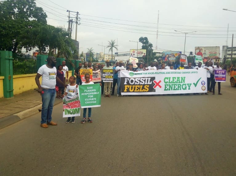 Protest in Nigeria 