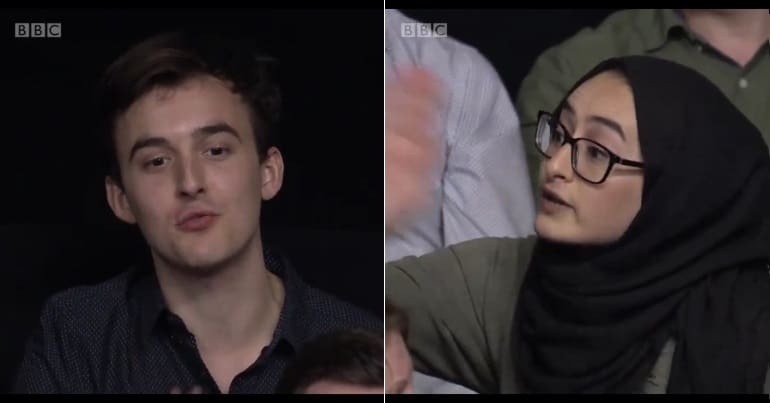 Discussion on racism on BBC's Question Time