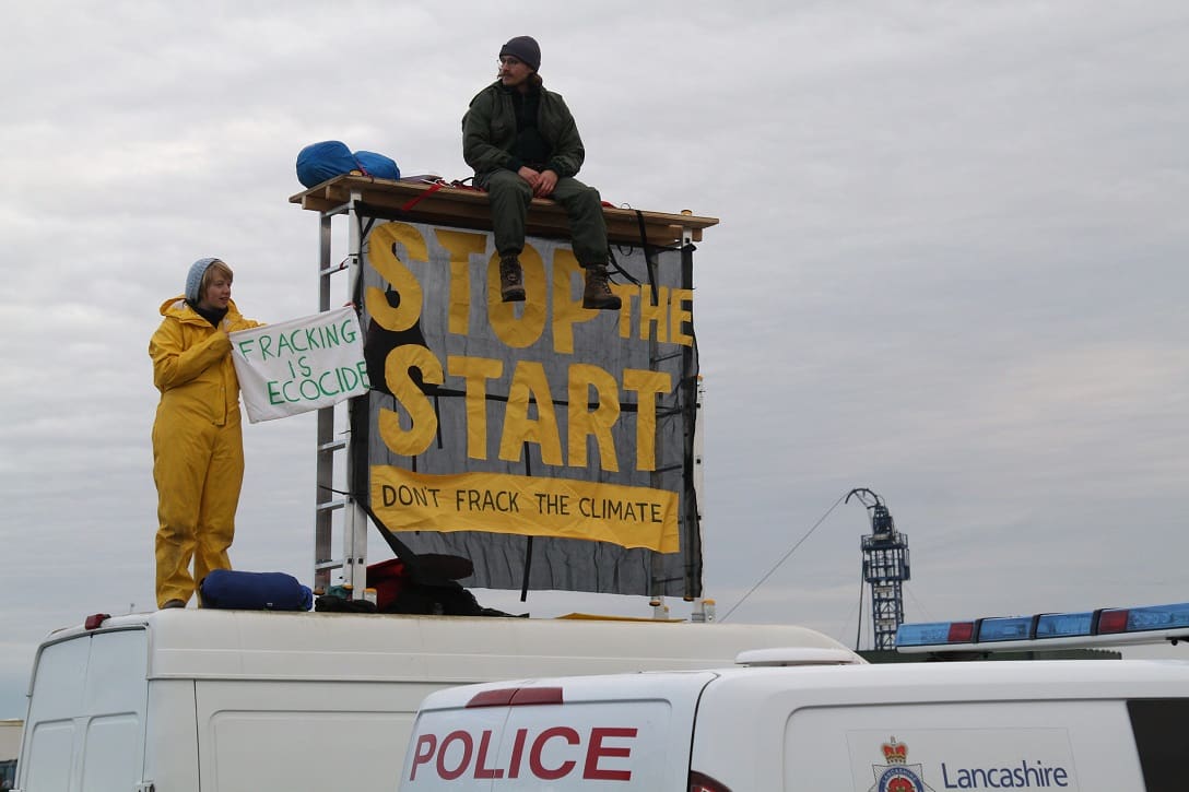 The blockade of Cuadrillas site continued