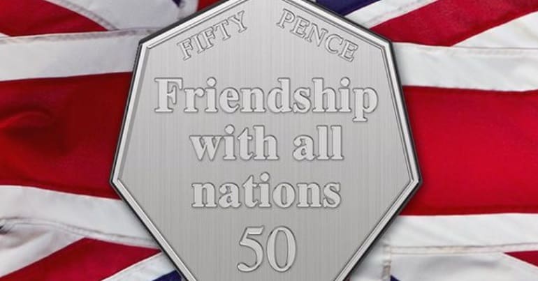 The new 50p Brexit coin