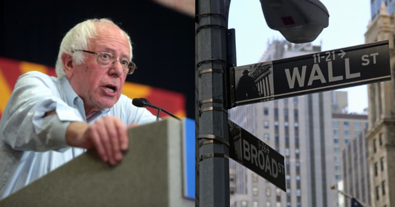 Bernie Sanders has introduced radical new legislation to reform finance sector.