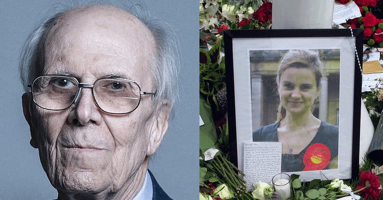 Norman Tebbit and Jo Cox