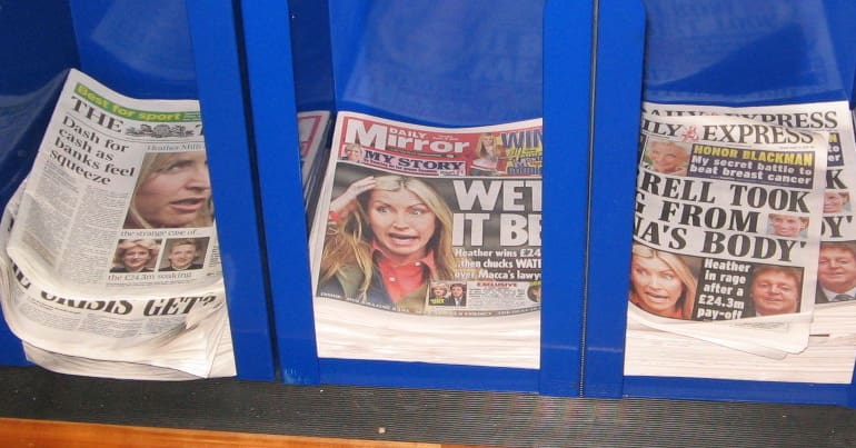 UK newspapers