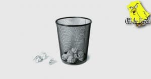 Waste paper bin