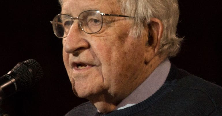 Noam Chomsky in 2017