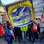 Anti-fascist Demo - European Passenger Services RMT - 1411 x 711