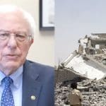 Bernie Sanders and Yemen destruction