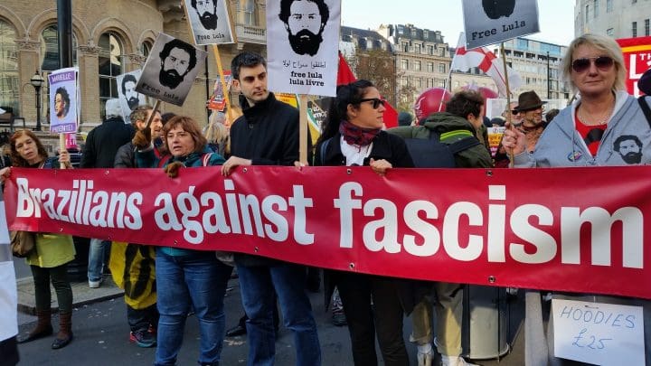 Anti-fascist demo - Brazilians against fascism - 1500 x 843
