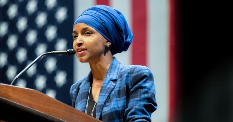 US congresswoman Ilhan Omar